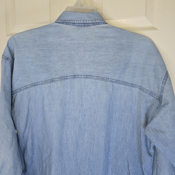 Vintage Versace Mens Western Medusa Couture Relaxed Button Front M - Picture 7 of 14